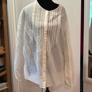 Kobi Halperin Kosme Silk Blend Blouse EUC